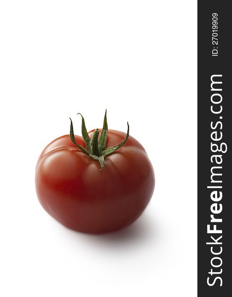 Tomato  On White
