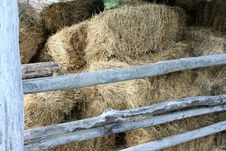 Hay In The Old Barn Royalty Free Stock Photo Hay In The Old Barn Royalty Free Stock Photo