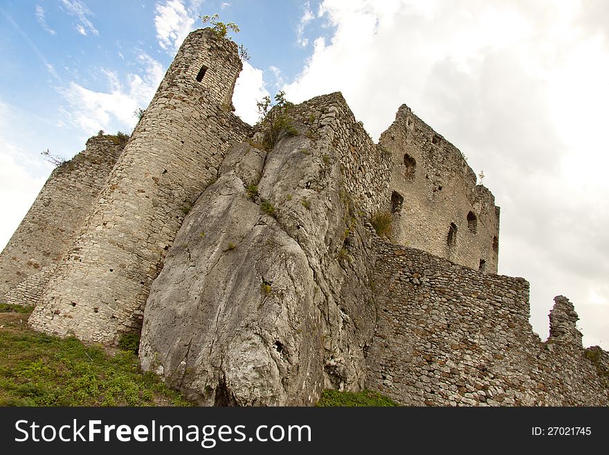 Mirow old Castle in Poland, Silesia Region. Mirow old Castle in Poland, Silesia Region.