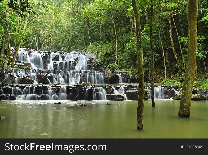 Sam Lan waterfall, Saraburi province, Thailand