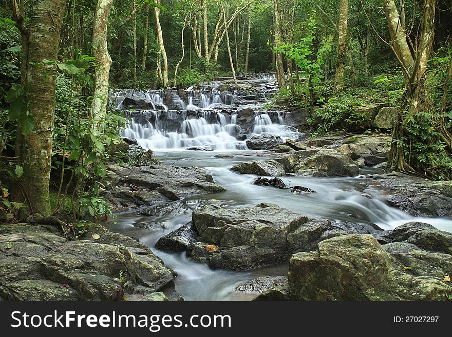 Sam Lan waterfall, Saraburi province, Thailand