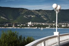 View To The Sea Bay In The Black Sea Royalty Free Stock Photos View To The Sea Bay In The Black Sea Royalty Free Stock Photos
