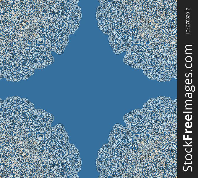 Vector ornamental background.