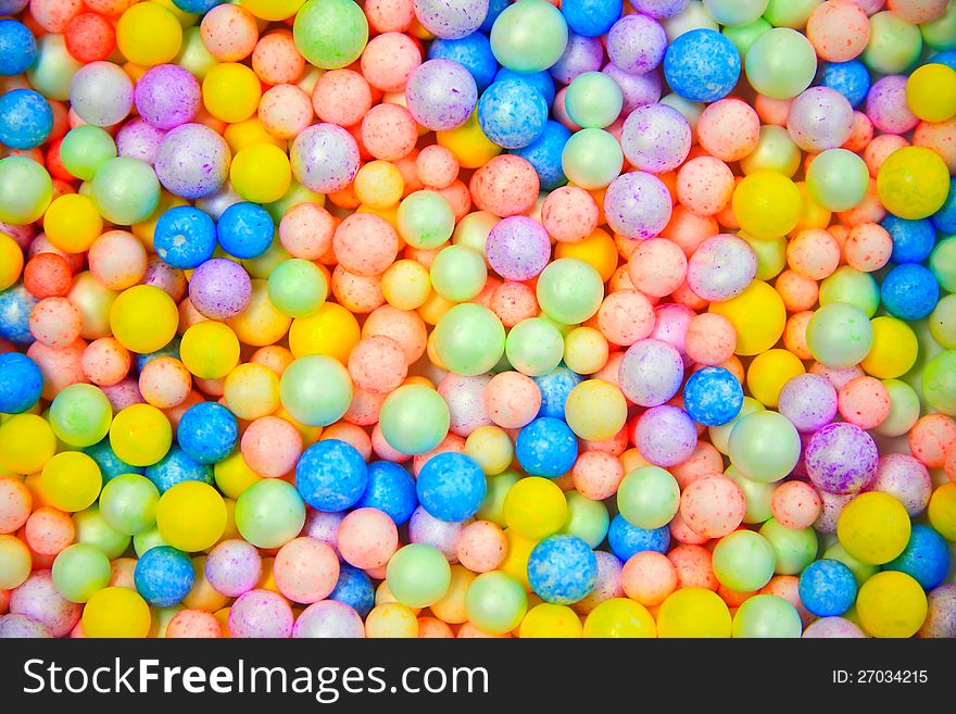 Picture of colorfull of foam for background.