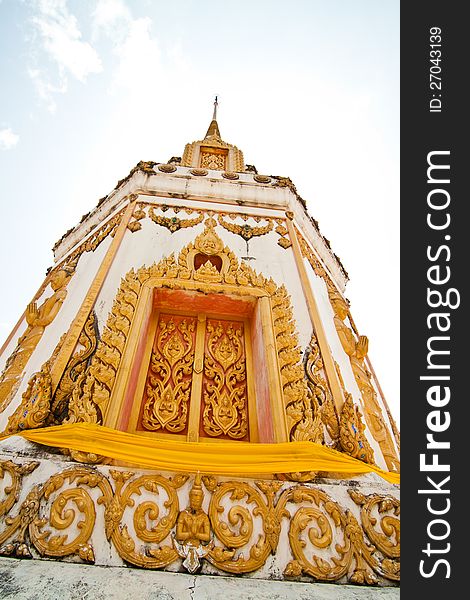 Pagoda In Temple