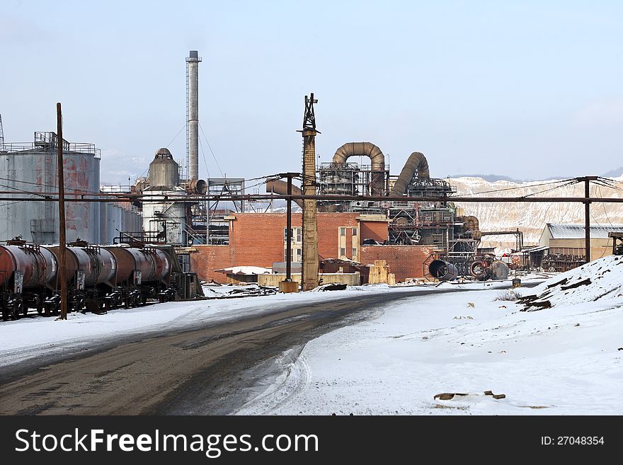 Processing of copper, copper mine