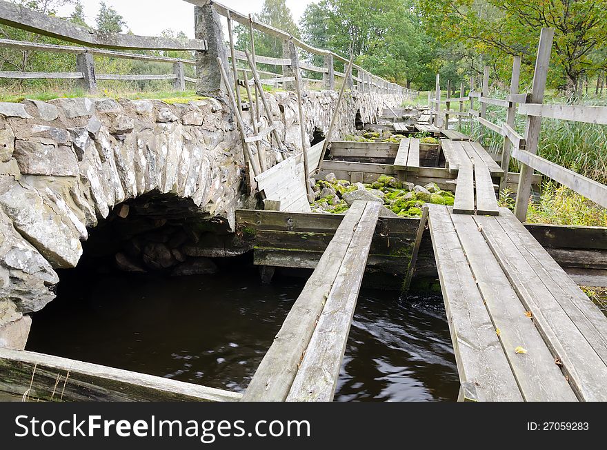 Ancient Swedish Bridge