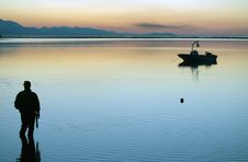 Pacific Sunset Royalty Free Stock Photo Pacific Sunset Royalty Free Stock Photo