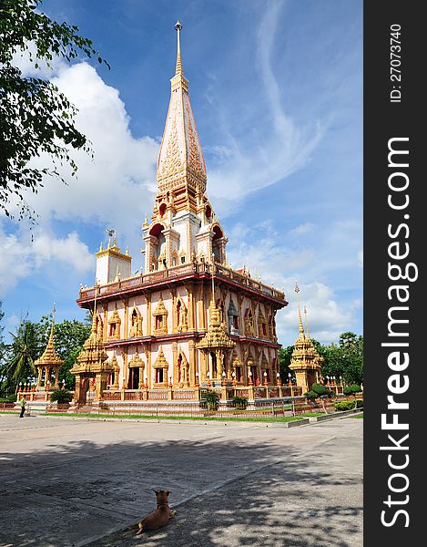 Temple of Wat Chalong, Phuket, Thailand