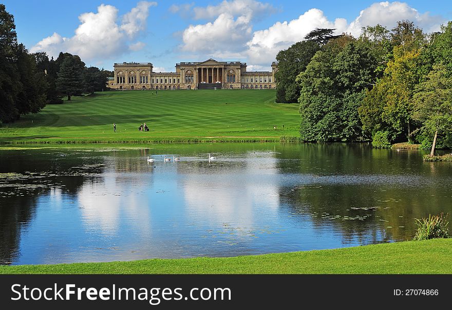 Autumn On An English Country Estate