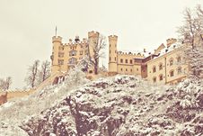 Castle Hohenschwangau Royalty Free Stock Image