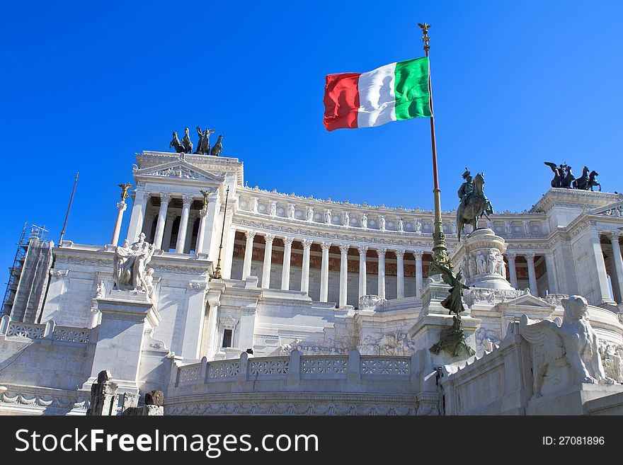 Monument To Vittorio Emanuele II, Rome