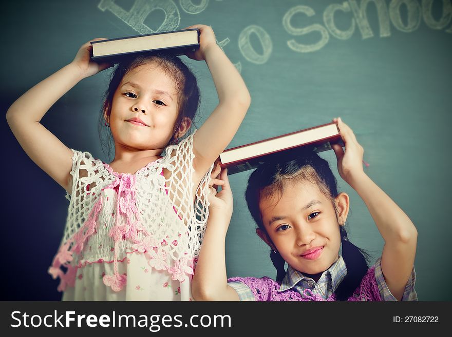 Asian Schoolgirl Portrait