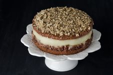 Chocolate Cake With Pear Puree Royalty Free Stock Photo Chocolate Cake With Pear Puree Royalty Free Stock Photo