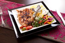 Grilled Chicken Royalty Free Stock Image Grilled Chicken Royalty Free Stock Image