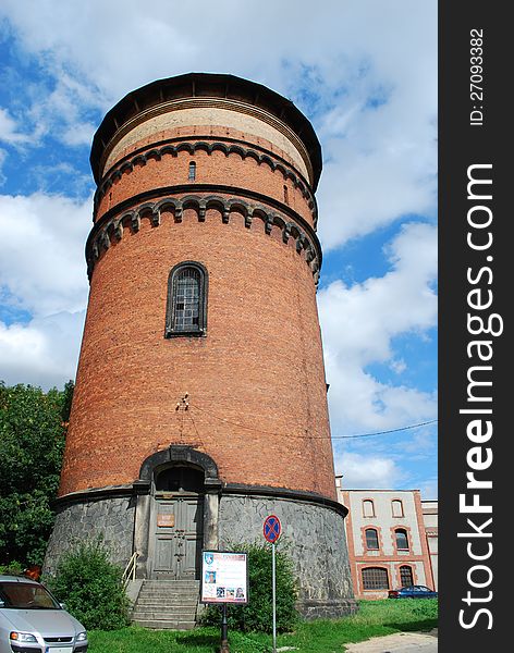 Water tower jawor  old town