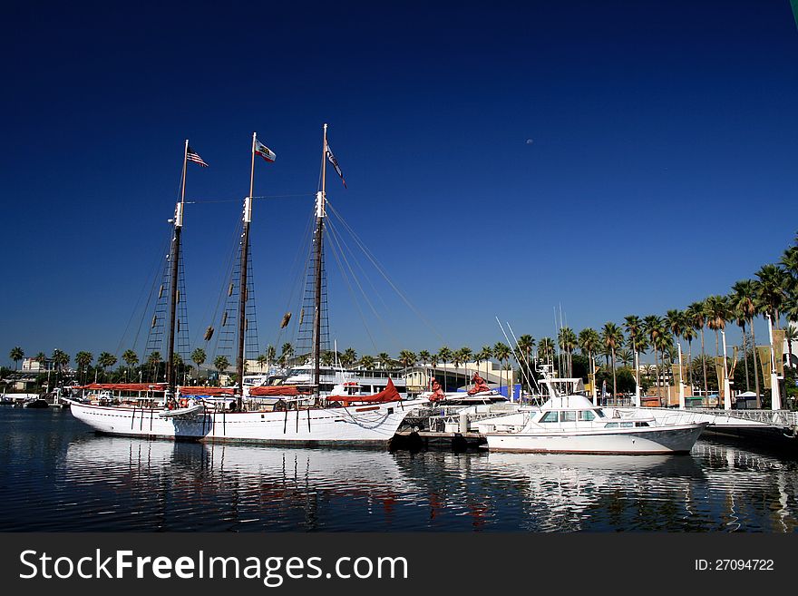 A September shot of Rainbow Harbor, Long Beach. A September shot of Rainbow Harbor, Long Beach.