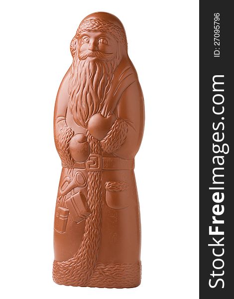 Chocolate Santa Claus