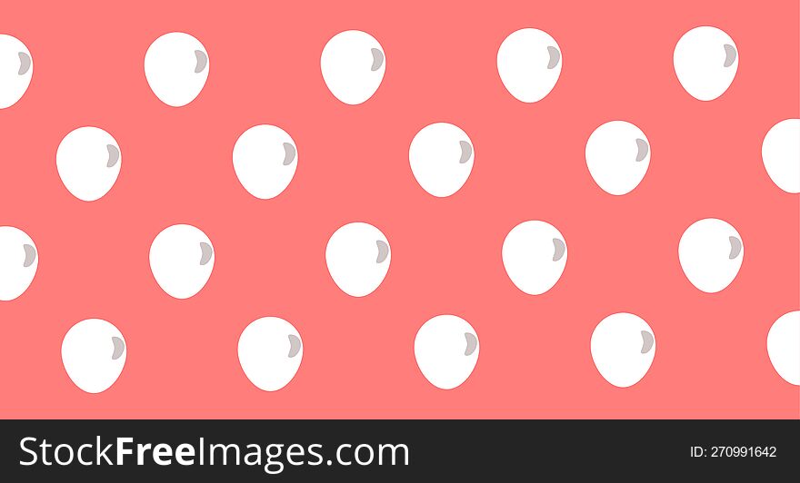 Eggs pattern background template design
