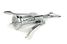 Corkscrew On White Stock Image Corkscrew On White Stock Image