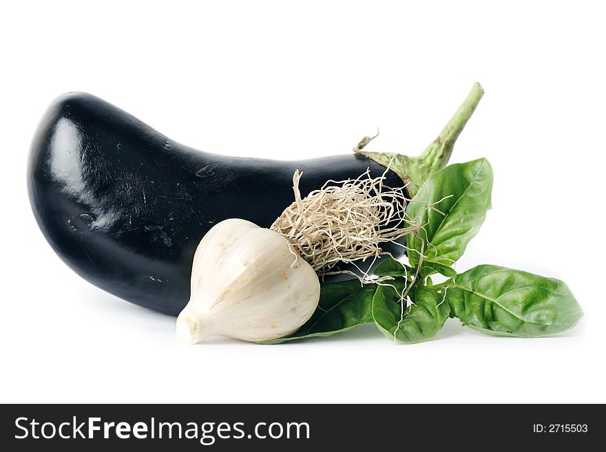 Basil, Garlic & Eggplant