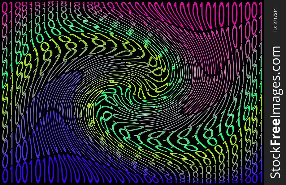 A binary number image that would be suitable for the internet concepts. A binary number image that would be suitable for the internet concepts.