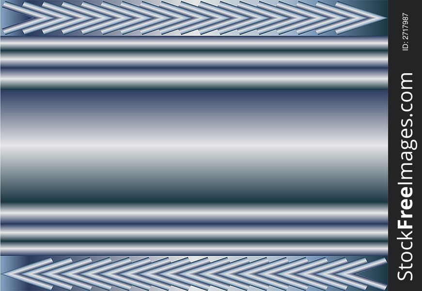 Contemporary style backgroundsillustration  with metallic pipes
