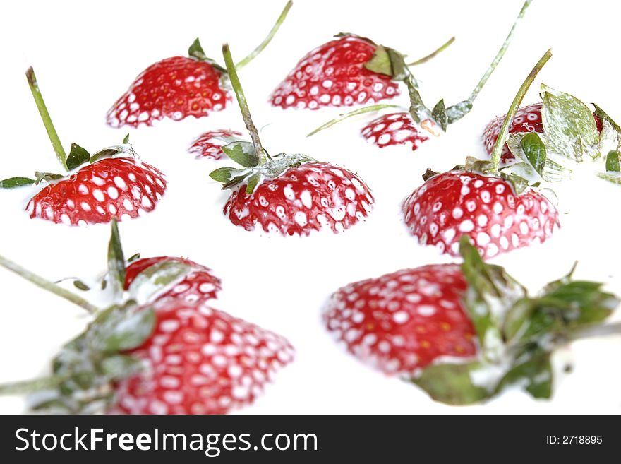 Strawberries In Cream