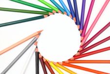 Colour Pencils Stock Image