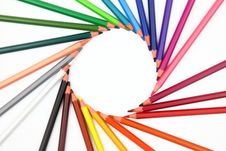 Colour Pencils Royalty Free Stock Images