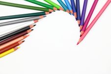Colour Pencils Stock Photo