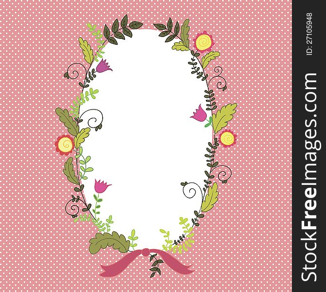 Vector Floral Border