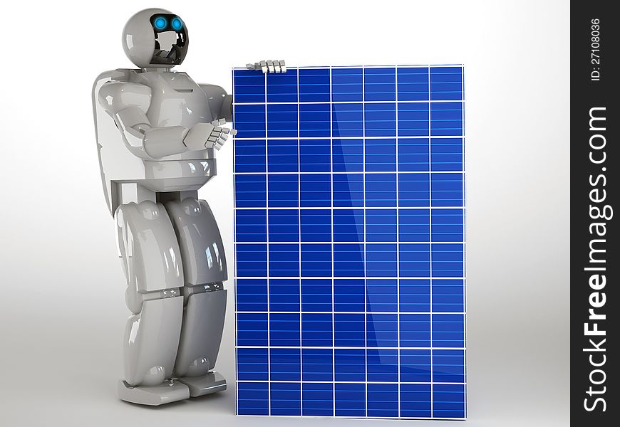 Robot and Solar panel