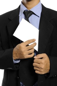 Man Hold Blank Envelope Royalty Free Stock Photo Man Hold Blank Envelope Royalty Free Stock Photo