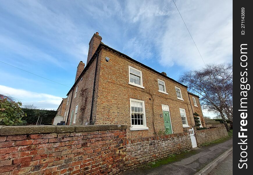 English cottage house North Yorkshire England UK