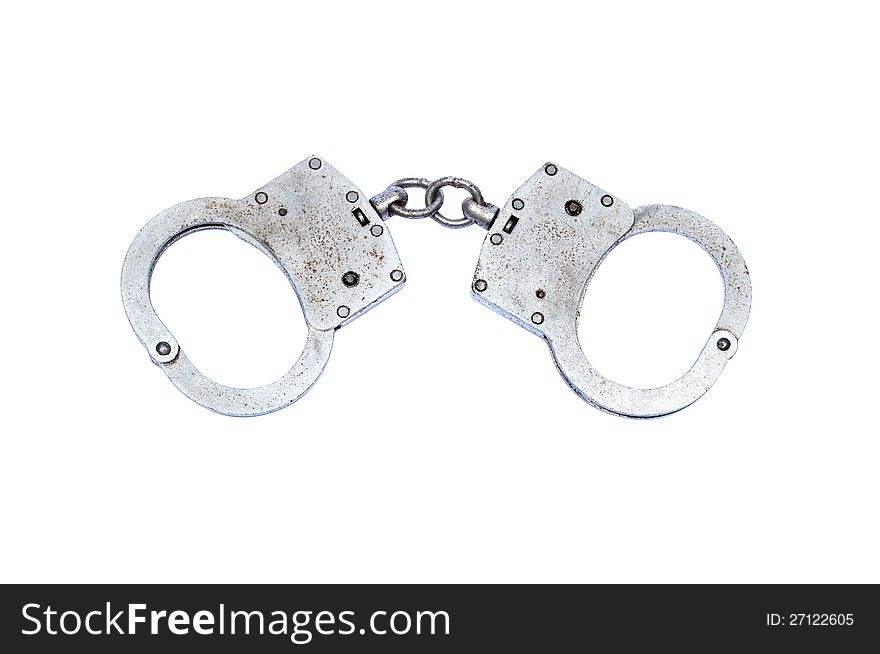 Old Used Handcuffs