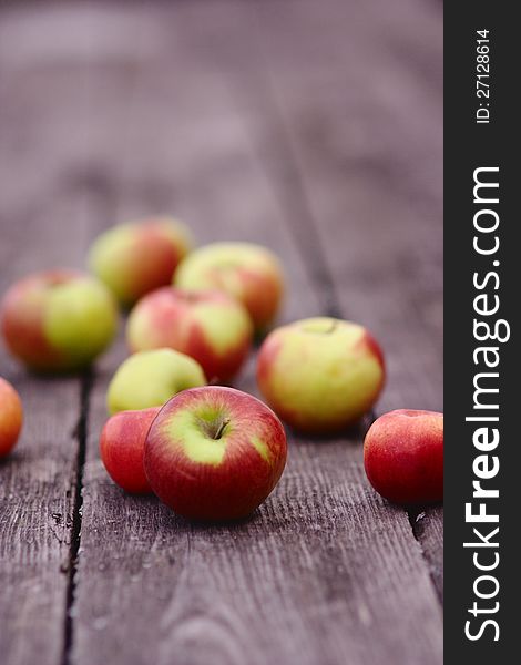 Background with red and green apples. Background with red and green apples