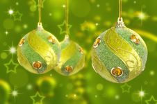 Christmas Baubles Royalty Free Stock Image Christmas Baubles Royalty Free Stock Image