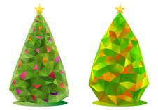 Abstract Christmas Trees, Vector Royalty Free Stock Image Abstract Christmas Trees, Vector Royalty Free Stock Image