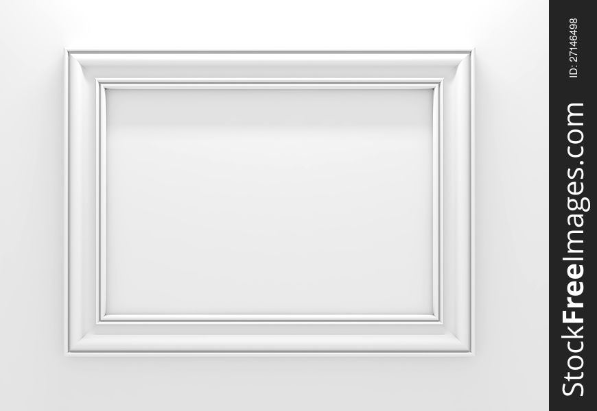 White Photo Frame.