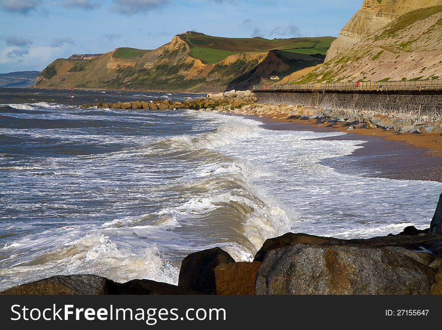 West Bay Beach Dorset