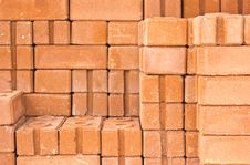 Common Quality Building Bricks Stock Image Common Quality Building Bricks Stock Image