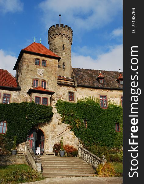 Castle hohenstein coburg franconia germany