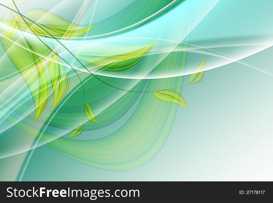Abstract floral vector background with copy space. Eps10. Abstract floral vector background with copy space. Eps10