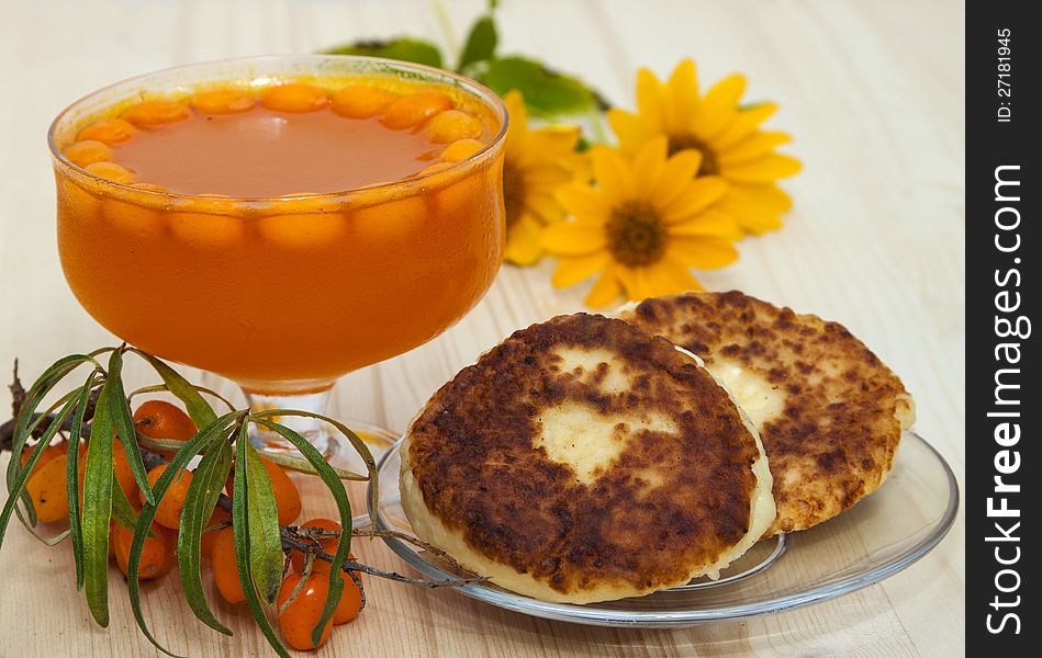 Jam From Berries Of Sea Buckthorn  .