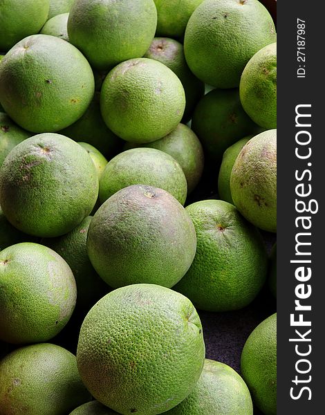 Green pomelo