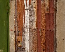 Aged Damaged Door Made Of Various Wooden Materials Royalty Free Stock Photo Aged Damaged Door Made Of Various Wooden Materials Royalty Free Stock Photo