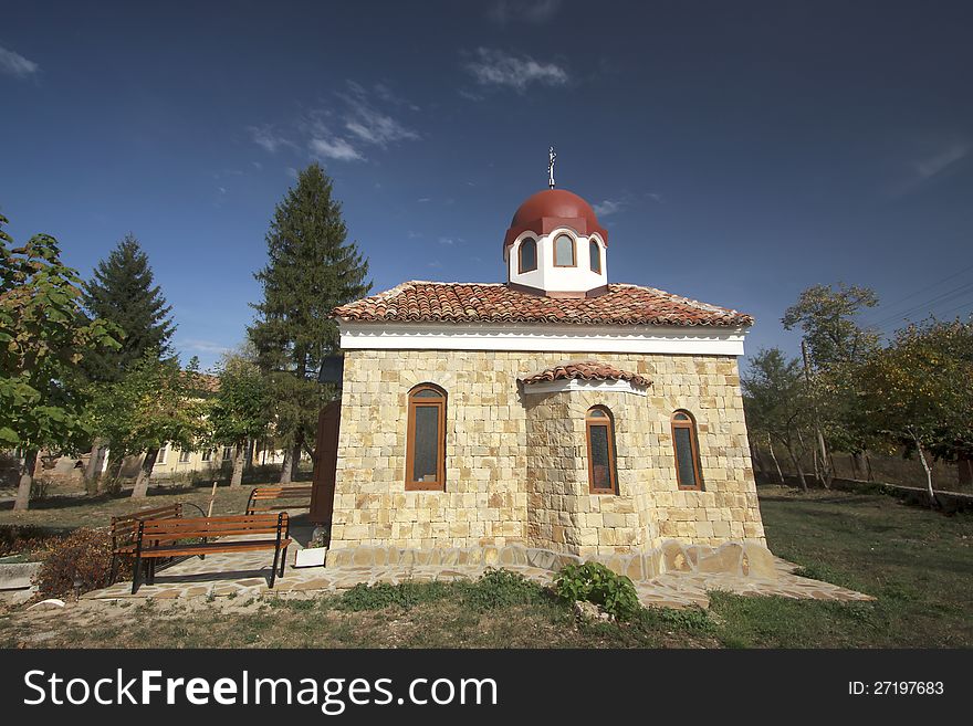 Small Bulgarian church.