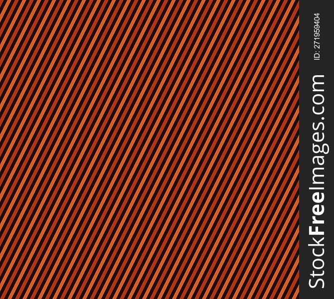 Orange and brown incline stripes background
