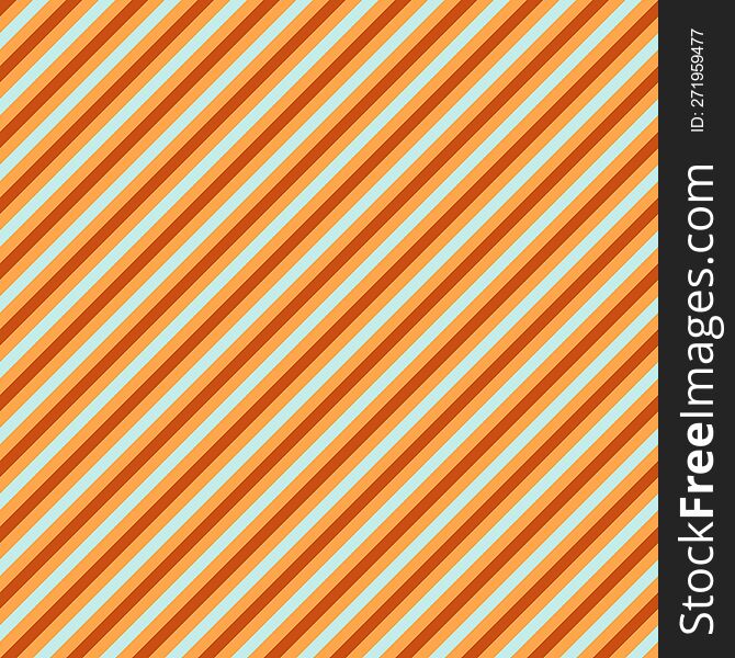 Orange and brown diagonal stripes background